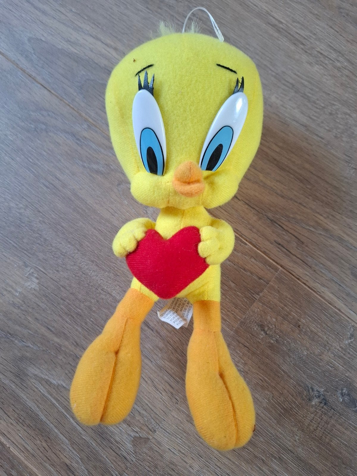 Knuffel Tweety met hartje - Looney Tunes, Ophalen, Gebruikt, Overige merken, Overige typen