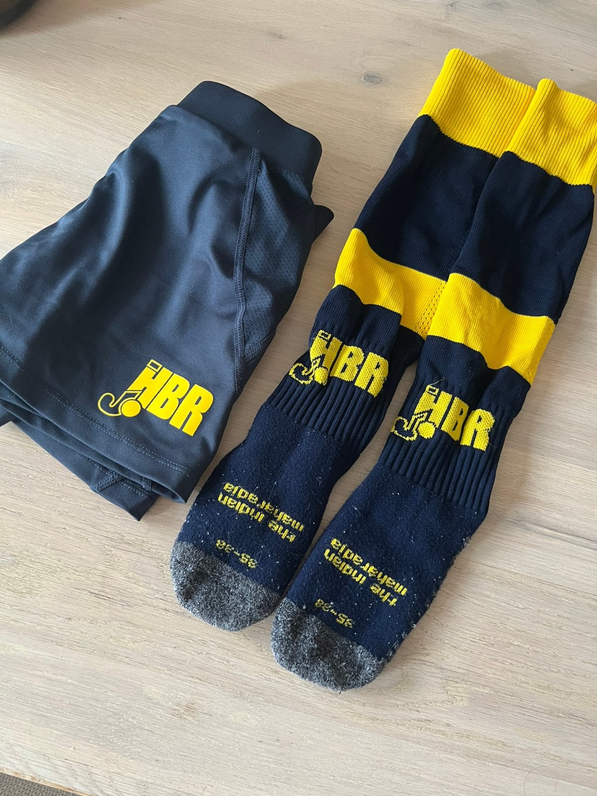 HBR Hockeysokken maat 35-38, Sport en Fitness, Hockey, Ophalen, Zo goed als nieuw, Kleding