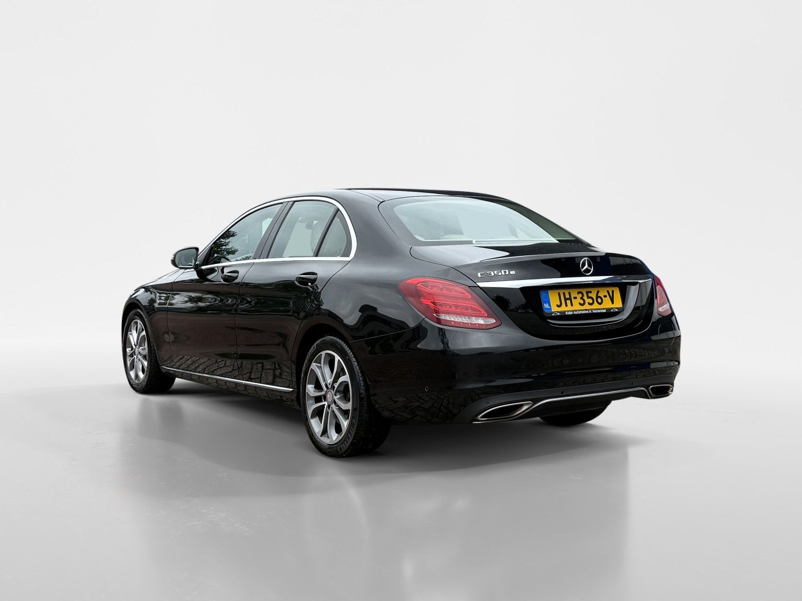 Mercedes-Benz C-klasse 350 e Lease Edition Plus Automaat, Auto's, Mercedes-Benz, Automaat, Achterwielaandrijving, Gebruikt, Zwart