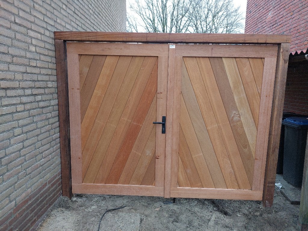Opruiming Tuinpoorten diverse maten en modellen OP=OP, Ophalen, Nieuw, 150 tot 200 cm, Hout