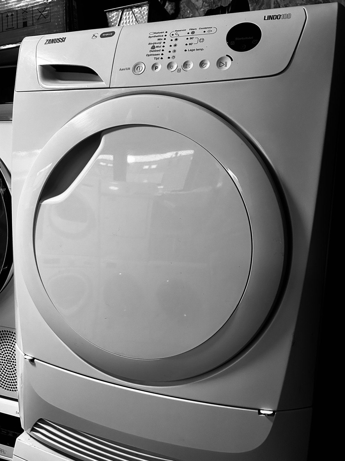 Zanussi Lindo100 Condensdroger - Refurbished - garantie, Witgoed en Apparatuur, Ophalen, 6 tot 8 kg, Q, Q