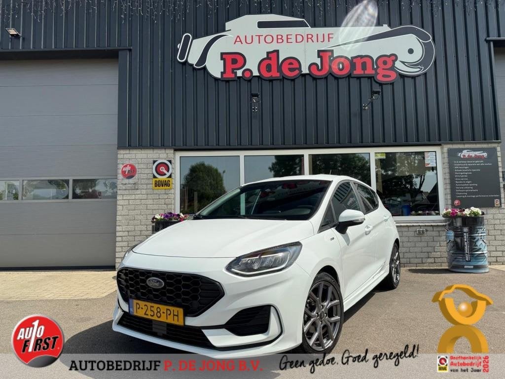 Ford FIESTA 1.0 Ecoboost Hybrid ST-line Origineel NL! Winter, Auto's, Voorwielaandrijving, 125 pk, Bedrijf, Handgeschakeld