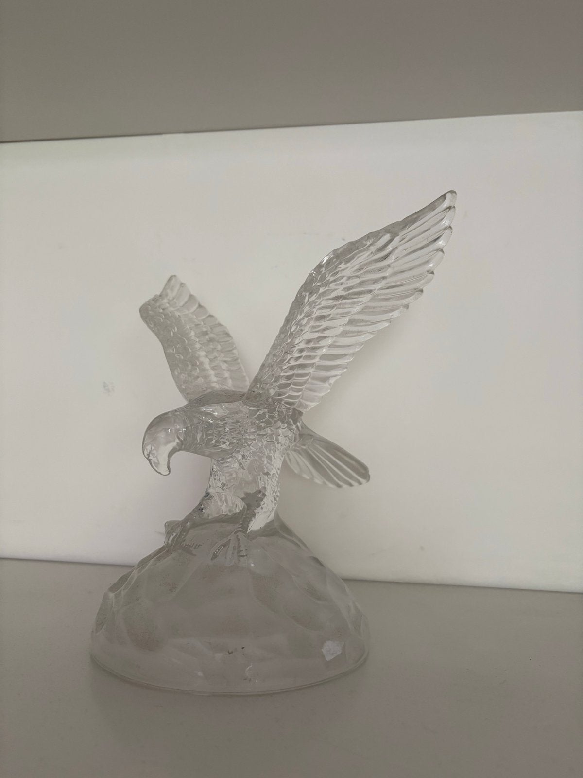 Glazen Adelaar Beeldje - Decoratief Kunstobject, Ophalen of Verzenden