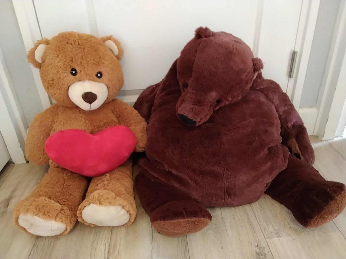 2 Knuffelberen: IKEA en Tweedehands - Zo Goed als Nieuw, Kinderen en Baby's, Ophalen, IKEA, Beer, Zo goed als nieuw