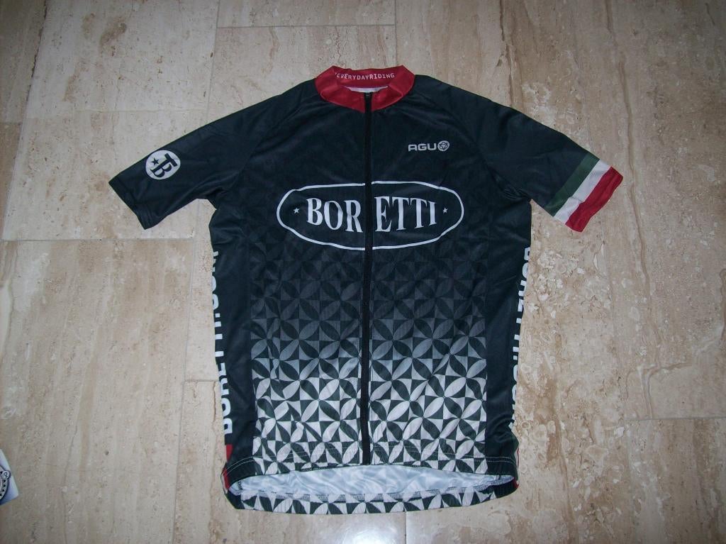 Nieuwe Heren Wielrenshirt AGU Boretti maat L, Heren, Nieuw, L, Bovenkleding