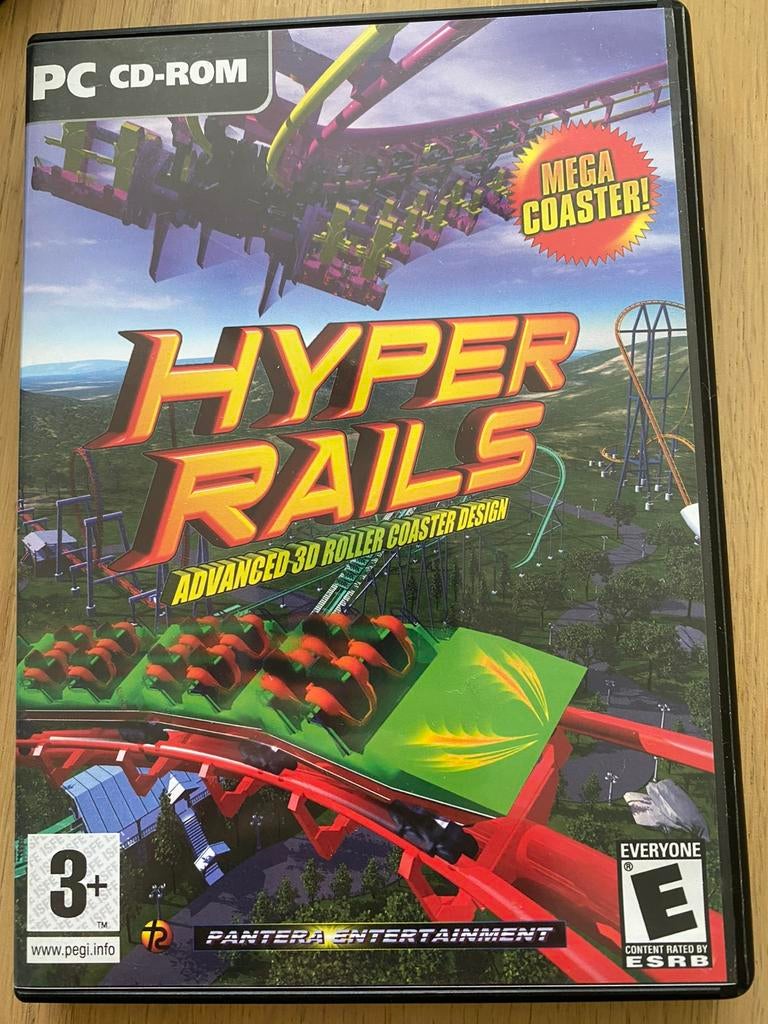 Pc cd rom Hyper rails, Spelcomputers en Games, Games | Pc, 1 speler, Ophalen of Verzenden, Zo goed als nieuw, Vanaf 3 jaar