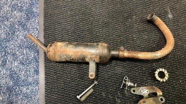 onderdelen Mobylette AV3, Ophalen of Verzenden, Gebruikt, Uitlaat, Overige merken