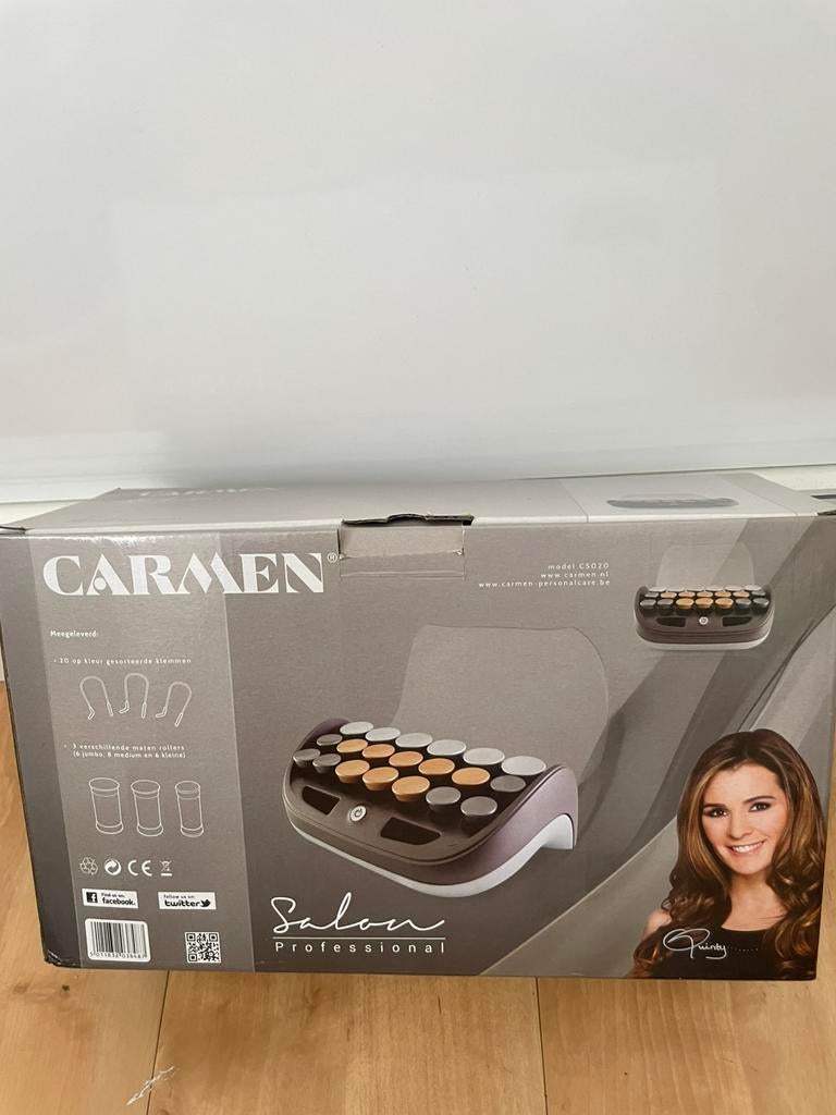 Te koop een mooie haarkrulset carmen, Ophalen, Zo goed als nieuw, Krultang of Stijltang