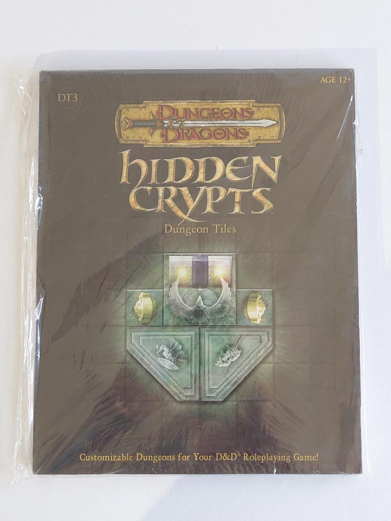 D&D - Dungeon Tiles - DT3 - Hidden Crypts, Vijf spelers of meer, Ophalen of Verzenden, Nieuw, Wizards of the Coast