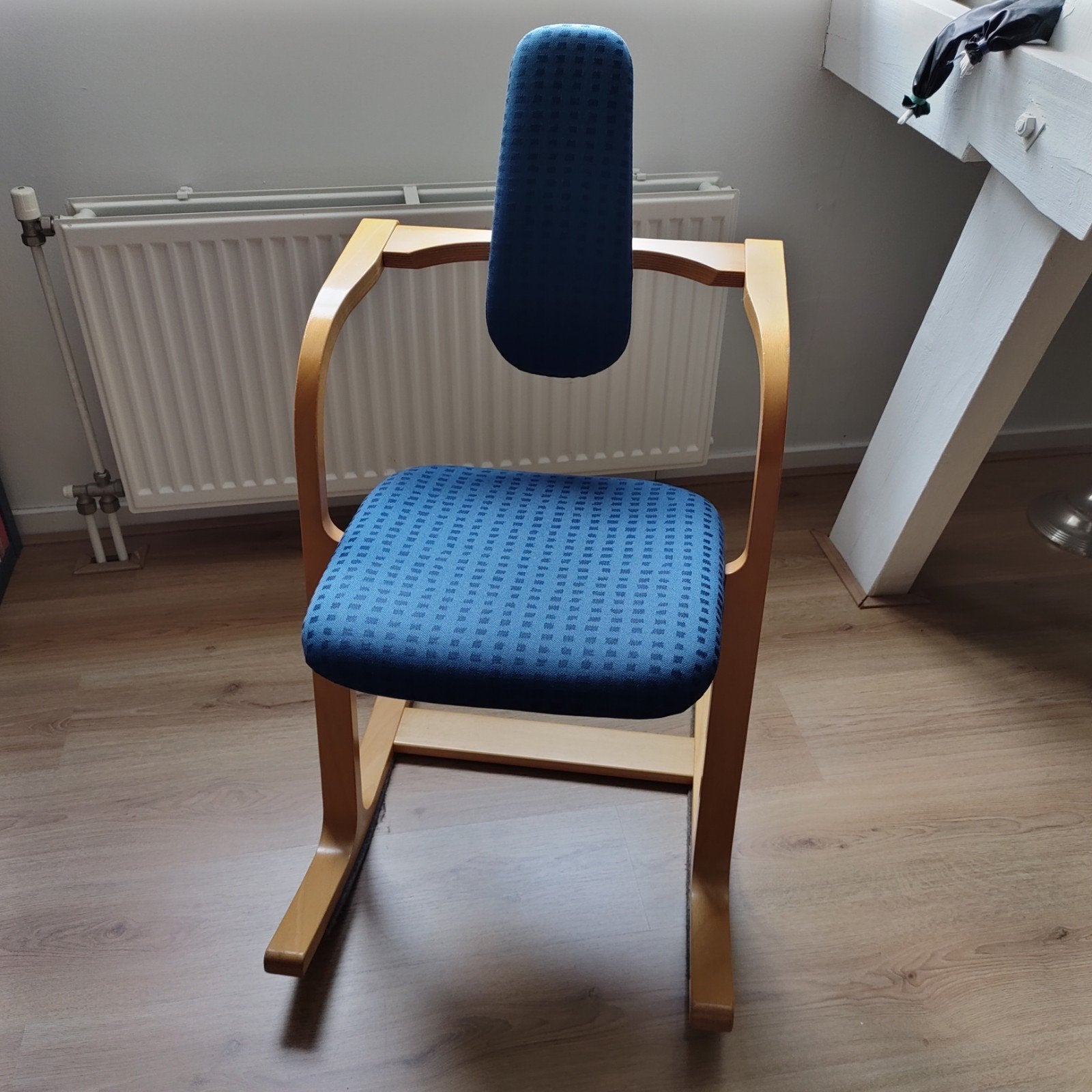 Stokke Actulum stoel - ergonomisch en comfortabel, Ophalen, Zo goed als nieuw, Blauw, Eén