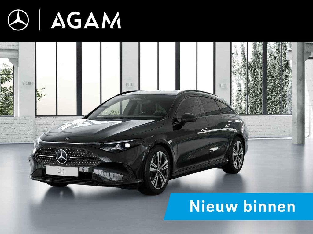 Mercedes-Benz CLA Shooting Brake 180 Business Solution, Auto's, Mercedes-Benz, CLA, 1800 kg, 4 cilinders, Zwart