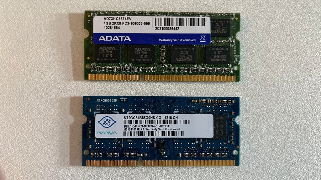 DDR3 RAM Geheugen Laptop (4GB + 2GB), Gebruikt, DDR3, Ophalen of Verzenden, Laptop