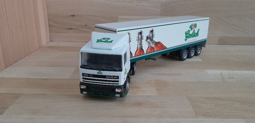 Daf 95 Grolsch Lion toys, Ophalen of Verzenden, Zo goed als nieuw, Bus of Vrachtwagen, Lion Toys