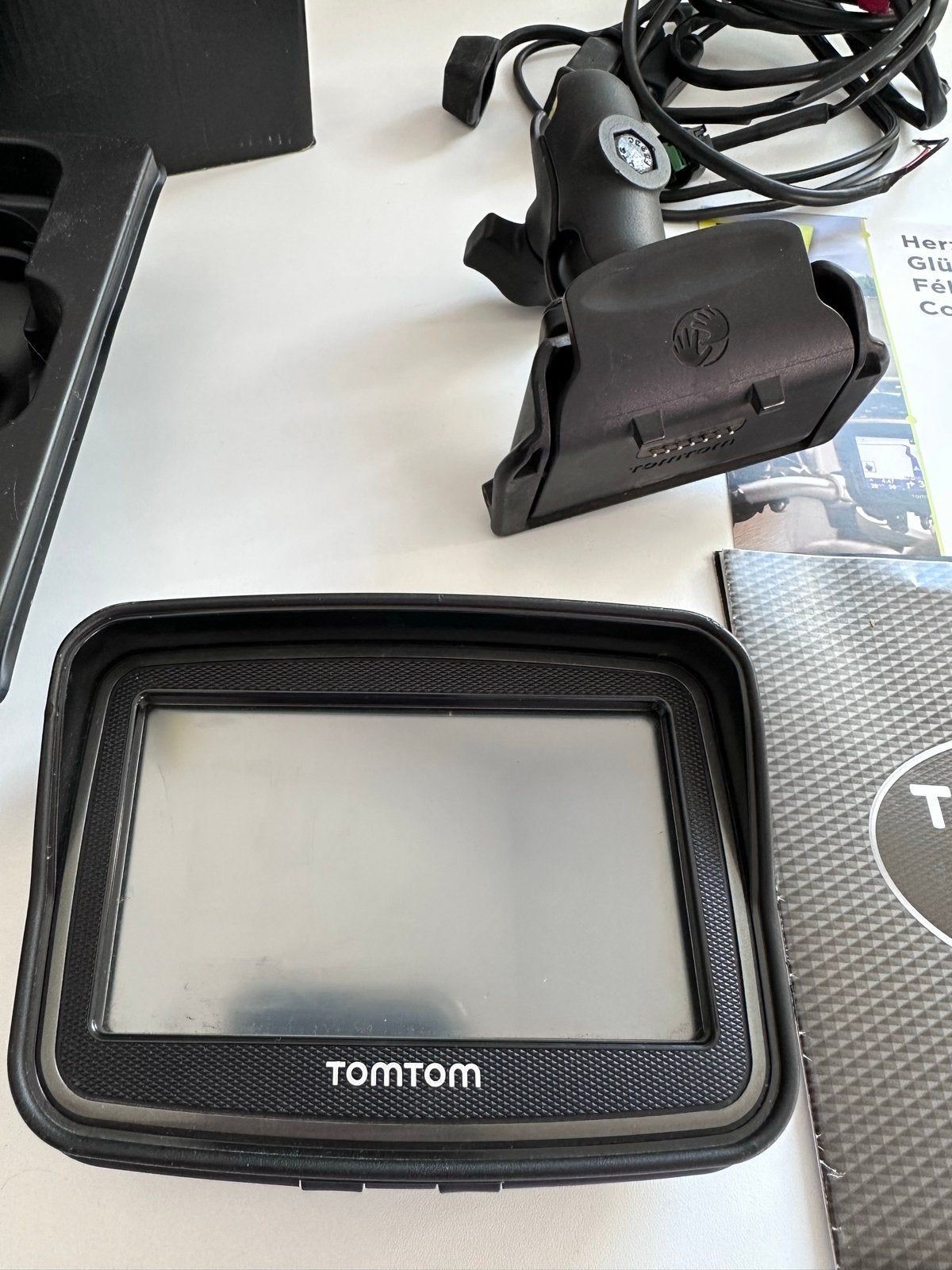 TomTom Rider motor navigatie., Ophalen of Verzenden, Gebruikt