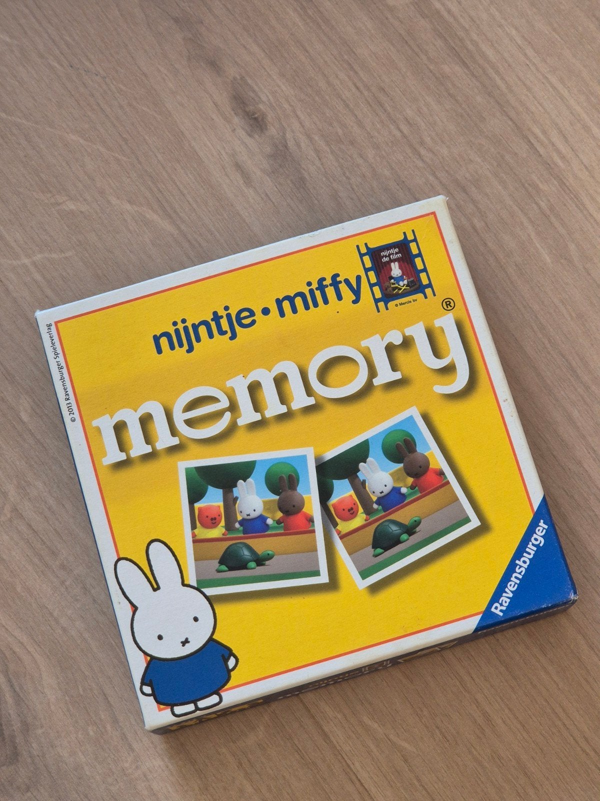 Nijntje Miffy Memory spel Ravensburger, Ophalen of Verzenden, Gebruikt, Jongen of Meisje
