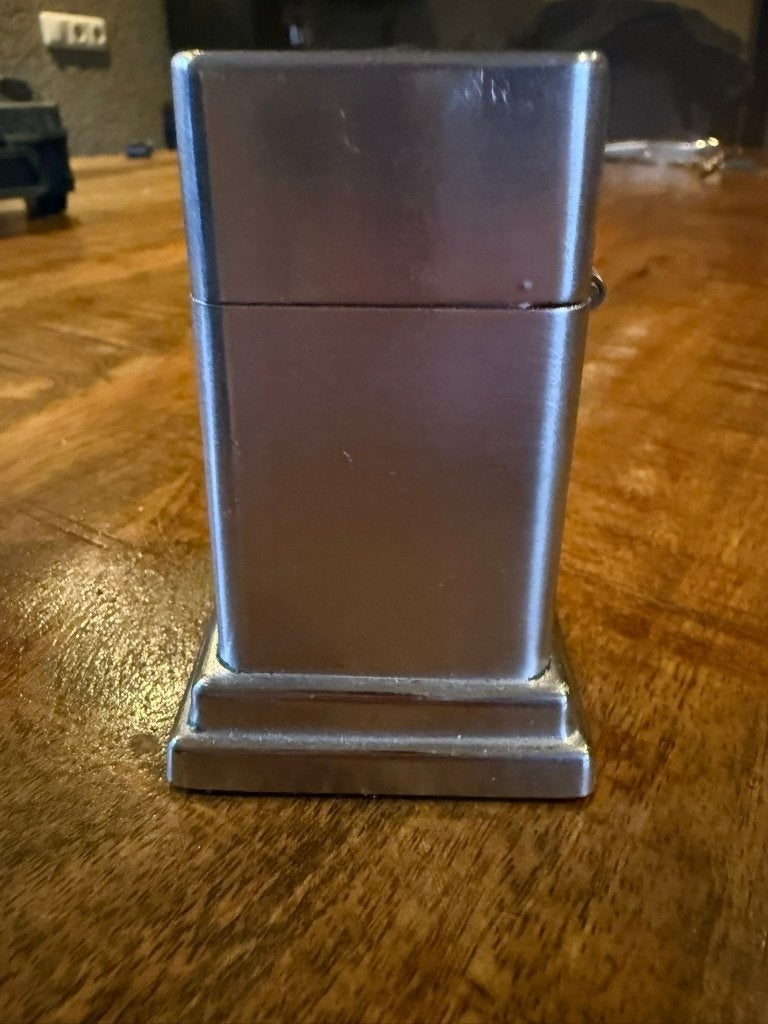 Zippo Barcroft No. 4, Ophalen of Verzenden, Gebruikt, Aansteker