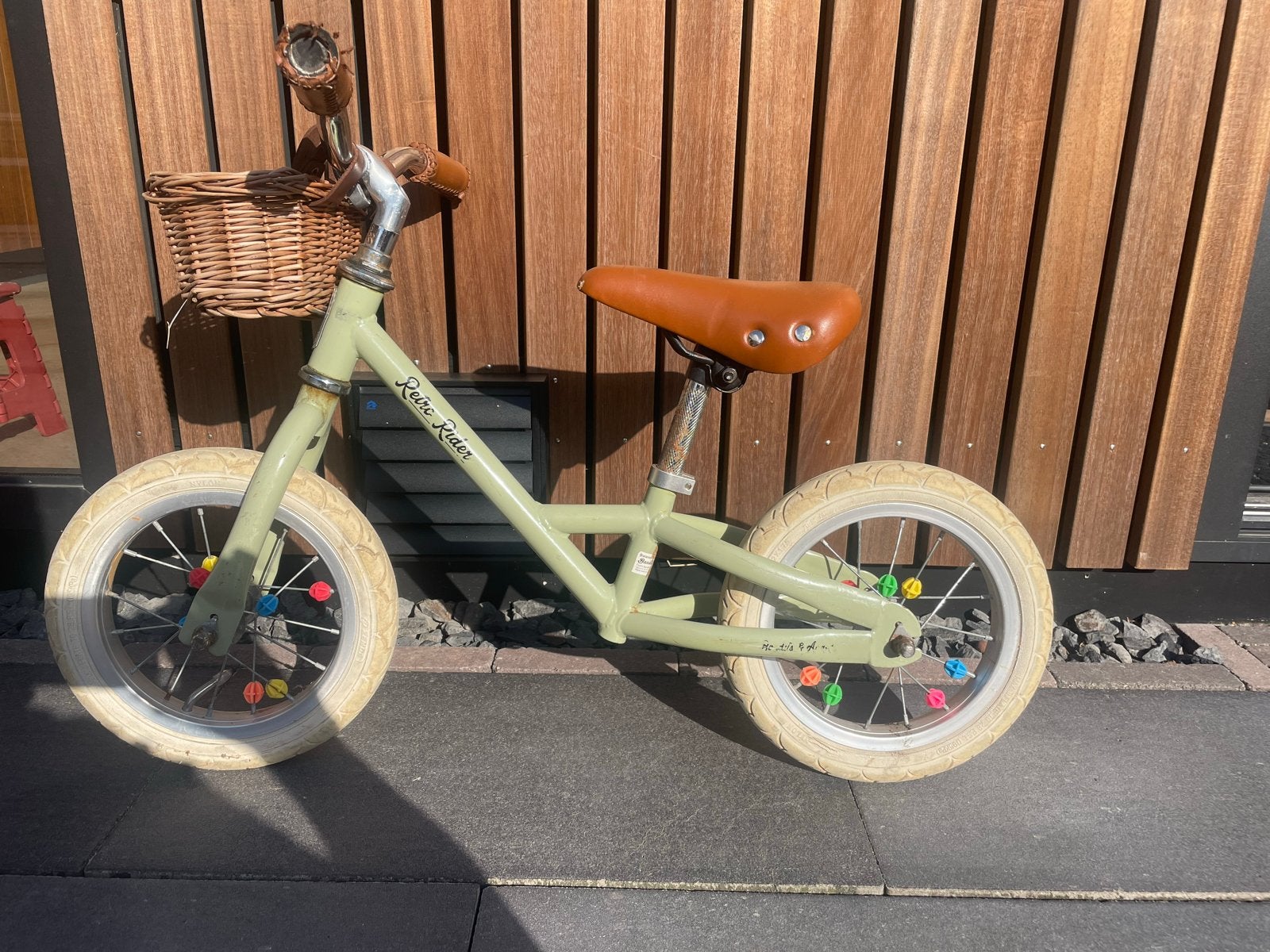 12 inch Loopfiets Bandits & Angels - Retro Rider, Fietsen en Brommers, Ophalen, Gebruikt, Minder dan 16 inch