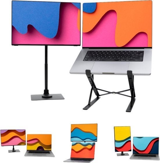 Blerron 16” Portable Monitor + Stand, Computers en Software, Monitoren, Ophalen, IPS, Nieuw, 5 ms of meer