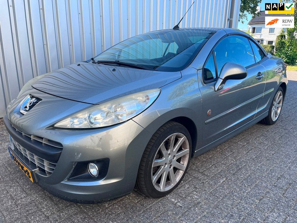 Peugeot 207 CC 1.6 THP Roland Garros 2011 *LEES BESCHRIJVING, Euro 5, Gebruikt, Cabriolet, 4 stoelen