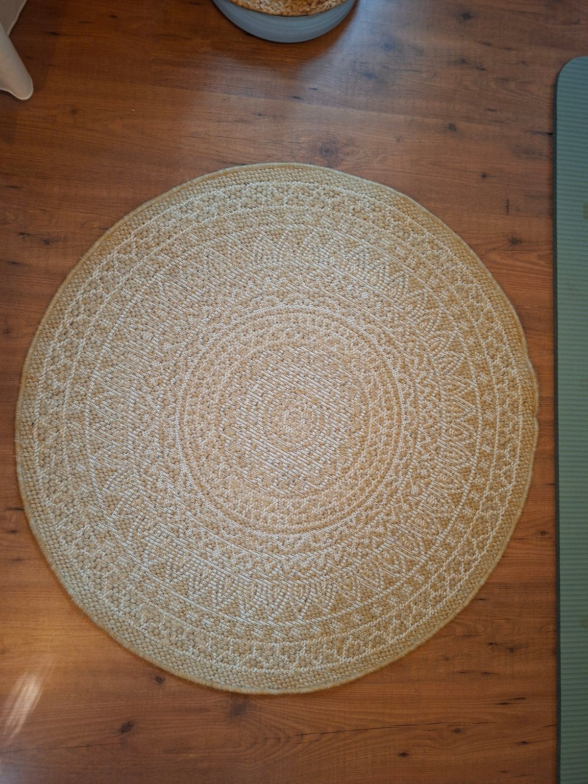 Rond kleed 100 cm - Binnen of buiten, Ophalen, Gebruikt, Rond, Bohemian, Natuurlijk