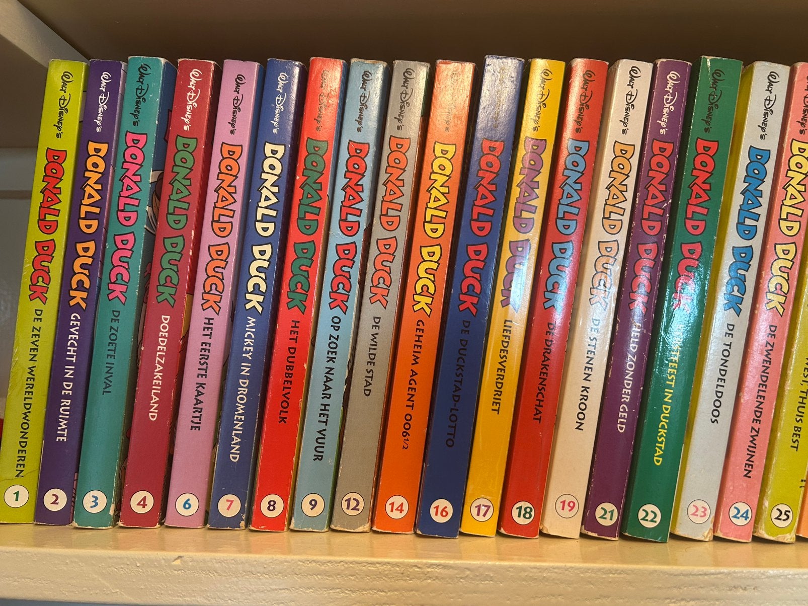 Donald Duck pockets uit de 3e serie - diverse nummers, Meerdere stripboeken, Ophalen of Verzenden, Gelezen