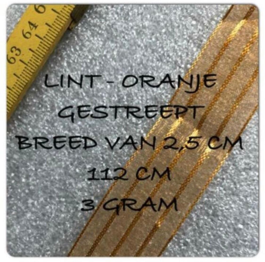LINT - 2.5 CM BREED X DIVERSE - RESTANT, Ophalen of Verzenden, Zo goed als nieuw, Lint, Band of Elastiek