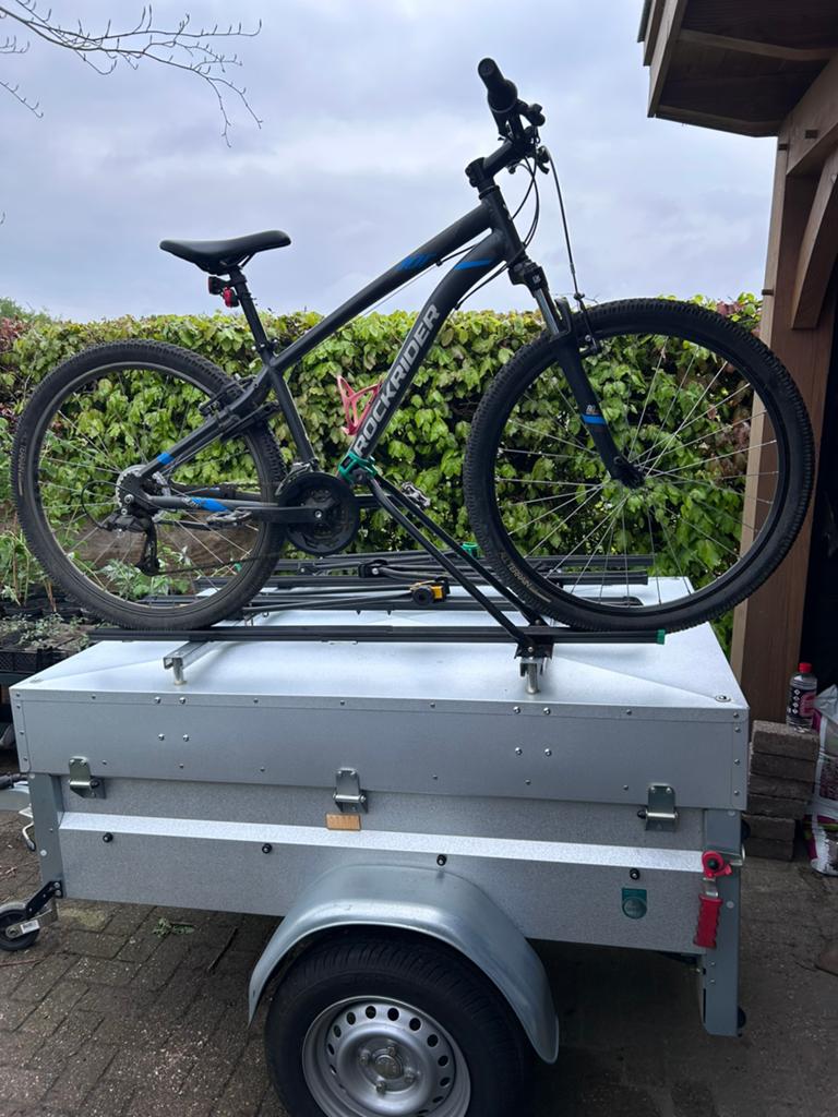 Bagagewagen bagage kar fietsendrager aanhangwagen fietsen, Ophalen, Zo goed als nieuw, Bagagekar, 80 kg of meer