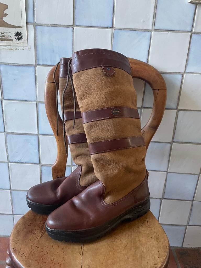 Dubarry laarzen - maat 43 - NIEUWE ZOLEN, Kleding | Heren, Bruin, Boots, Ophalen of Verzenden, Zo goed als nieuw