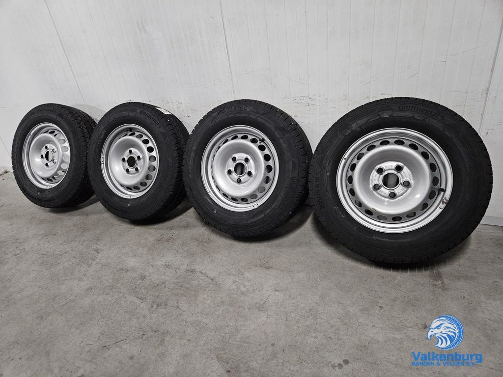 8-9mm! Originele VW Crafter MAN TGE 16 inch stalen velgen TP, Auto-onderdelen, Banden en Velgen, -, Banden en Velgen, -, Bestelwagen