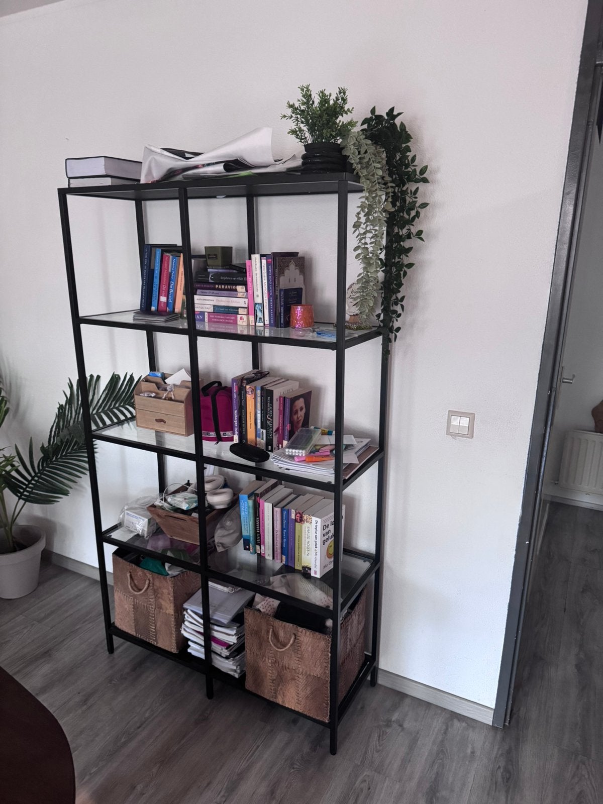 Ikea wandkast/boekenkast., Ophalen, Gebruikt