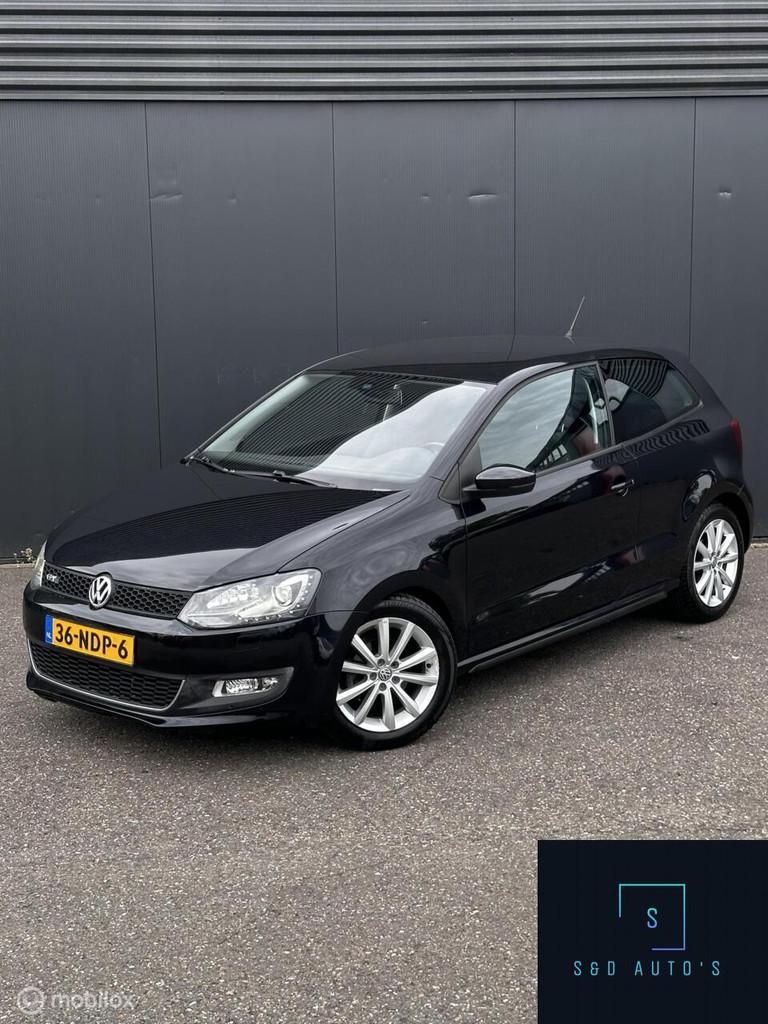 Volkswagen Polo 1.2 TSI Highline R-Line / NAP / Automaat, Auto's, Euro 5, Stof, 4 cilinders, Zwart