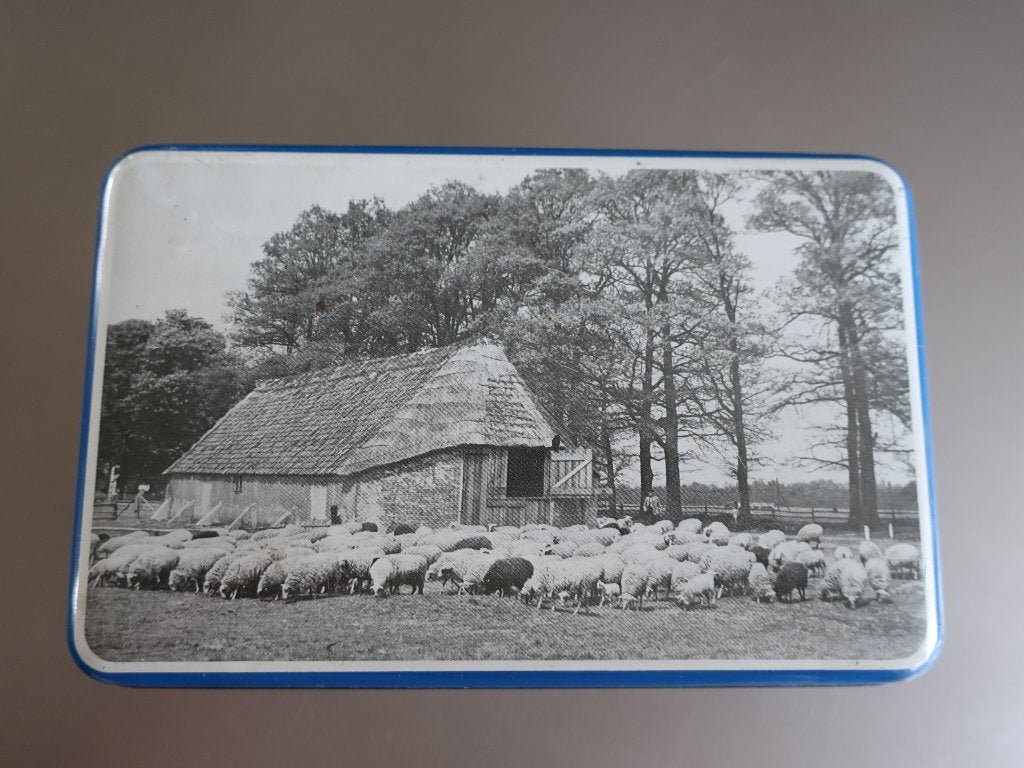 VINTAGE KOEK BLIK AFBEELDINGEN    "EDE", Ophalen of Verzenden, Zo goed als nieuw, Koek(jes)