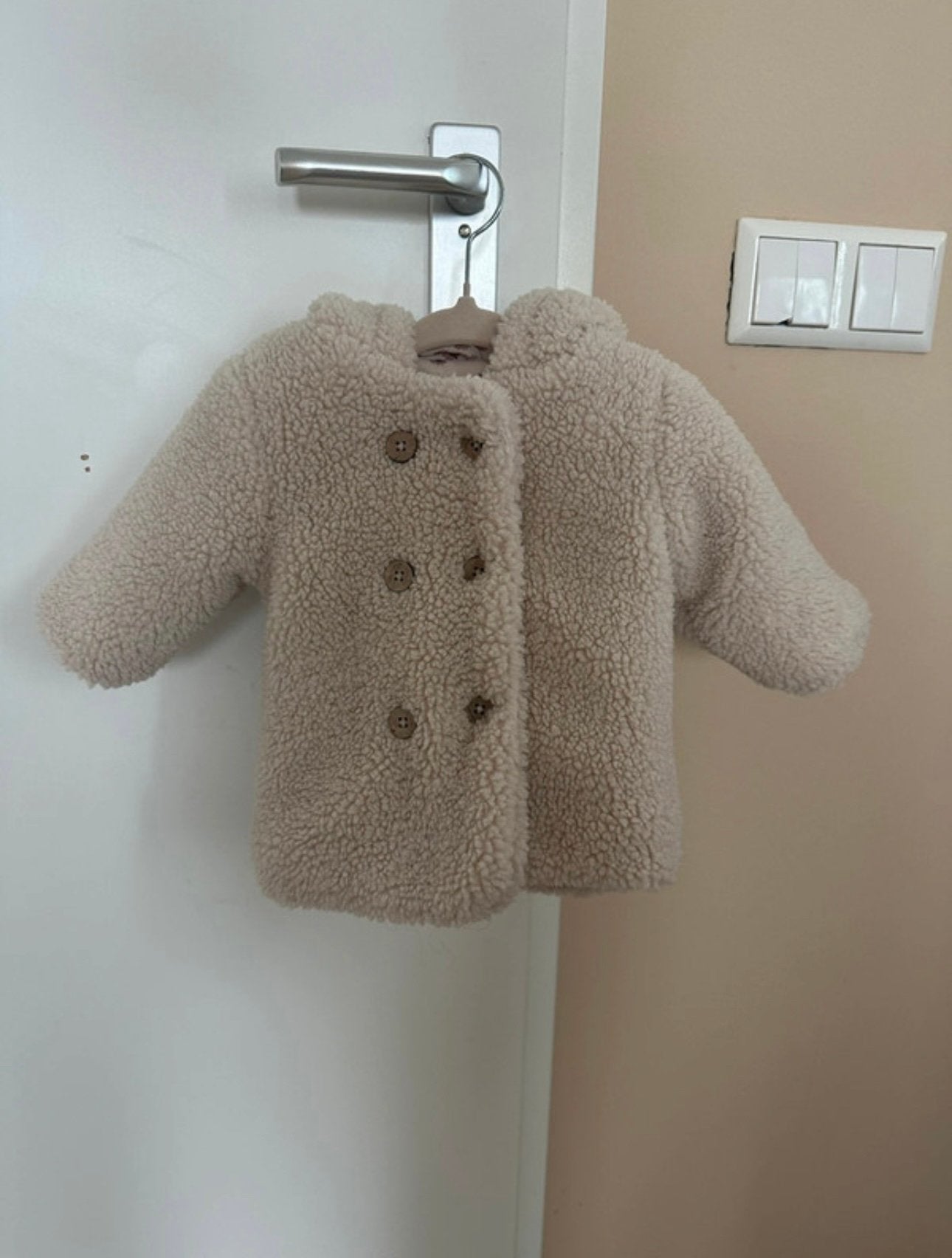 Prénatal teddy jas maat 56, Ophalen of Verzenden, Zo goed als nieuw, Meisje, Jasje