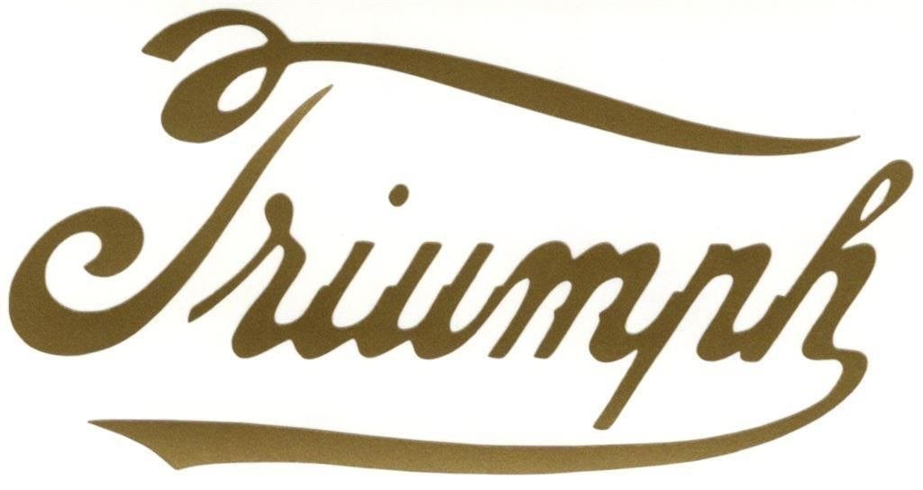 Triumph sticker #27, Motoren, Verzenden