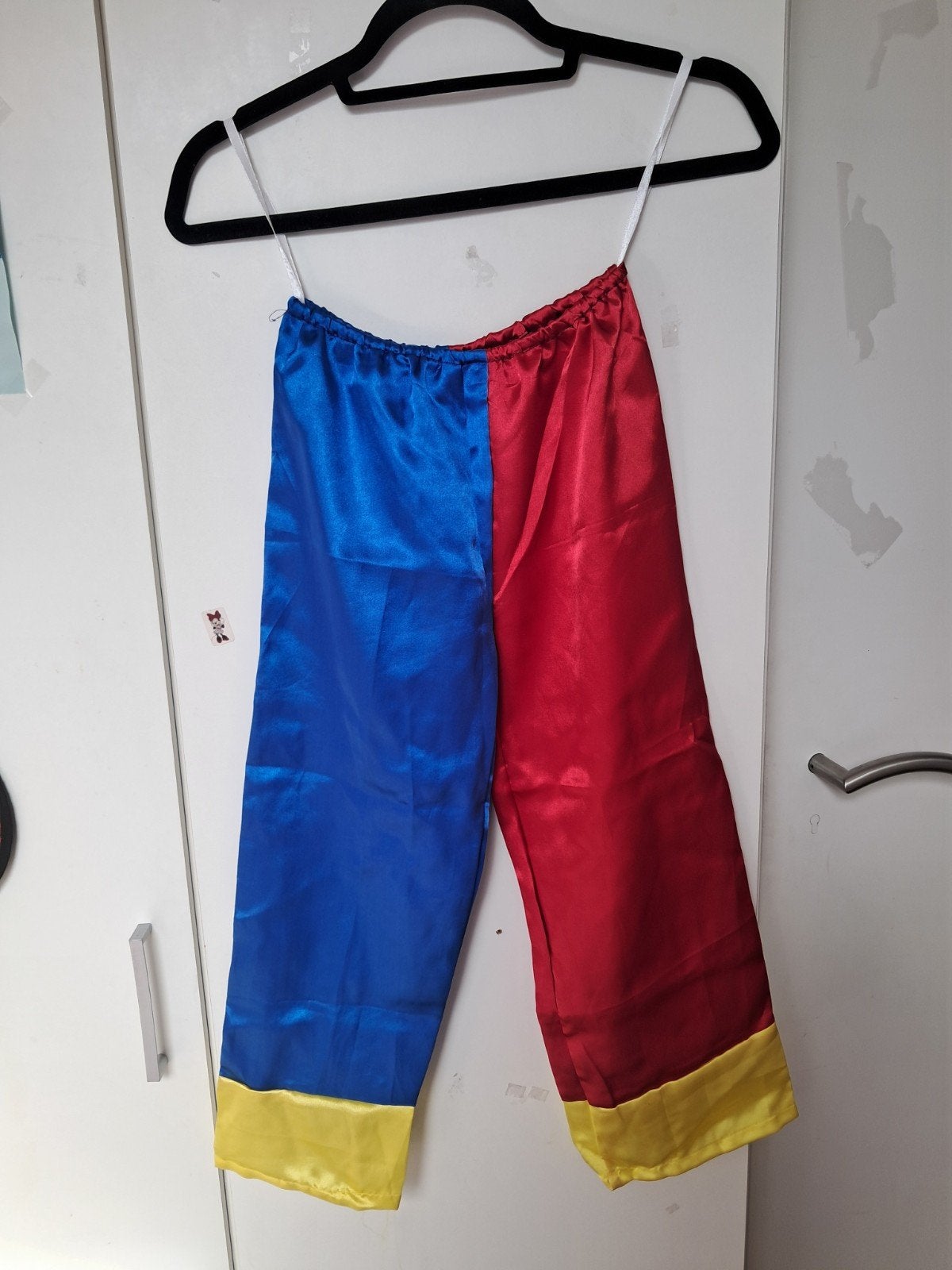 Clownspak met pruik en neus - Compleet!, Ophalen, Gebruikt, 122 t/m 128, Jongen of Meisje