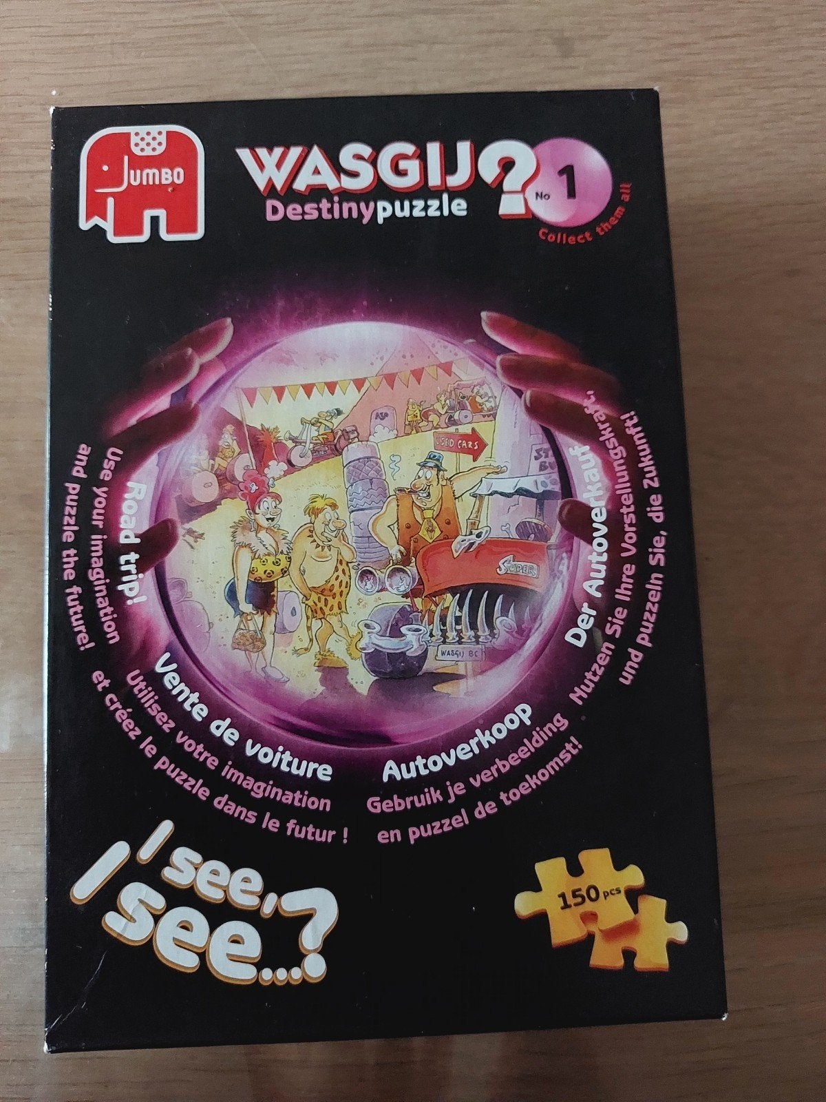 Jumbo Wasgij Destiny Puzzel 21 - Road Trip (150 stukjes), Ophalen of Verzenden, Minder dan 500 stukjes