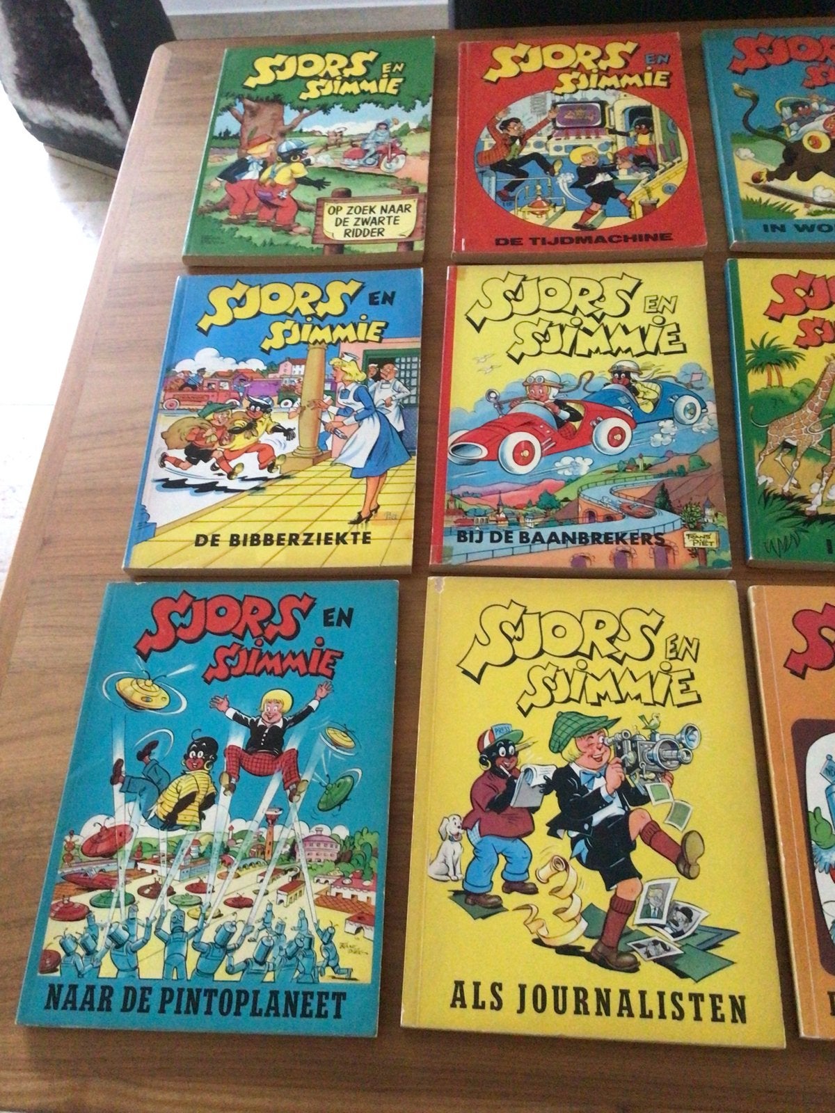 Sjors en Sjimmie stripboeken - Complete collectie, Meerdere stripboeken, Ophalen of Verzenden, Gelezen