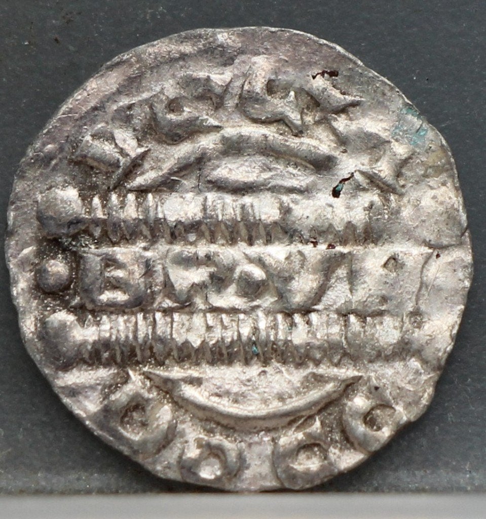 Denier Dokkum 1038-1057 Graafschap Bruno III van Brunswijk, Vóór koninkrijk, Zilver, Losse munt, Overige waardes