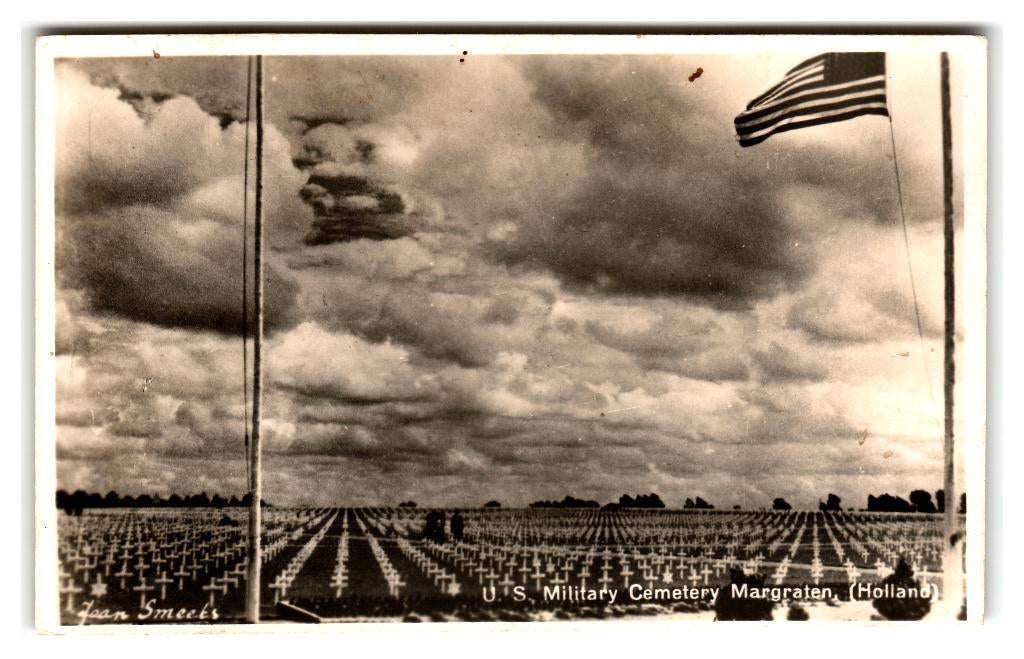 Margraten, U. S. Military Cemetery Margraten, Verzenden, 1940 tot 1960, Ongelopen, Limburg