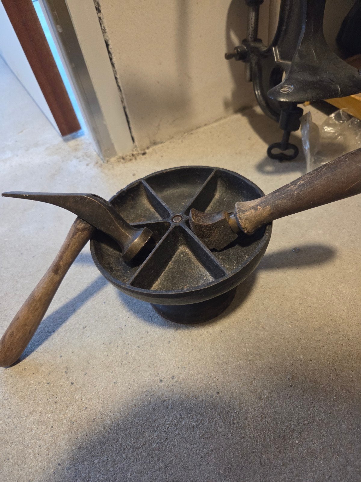 Antieke Schoenmakers Gereedschap - Schoen Repareer Set, Ophalen