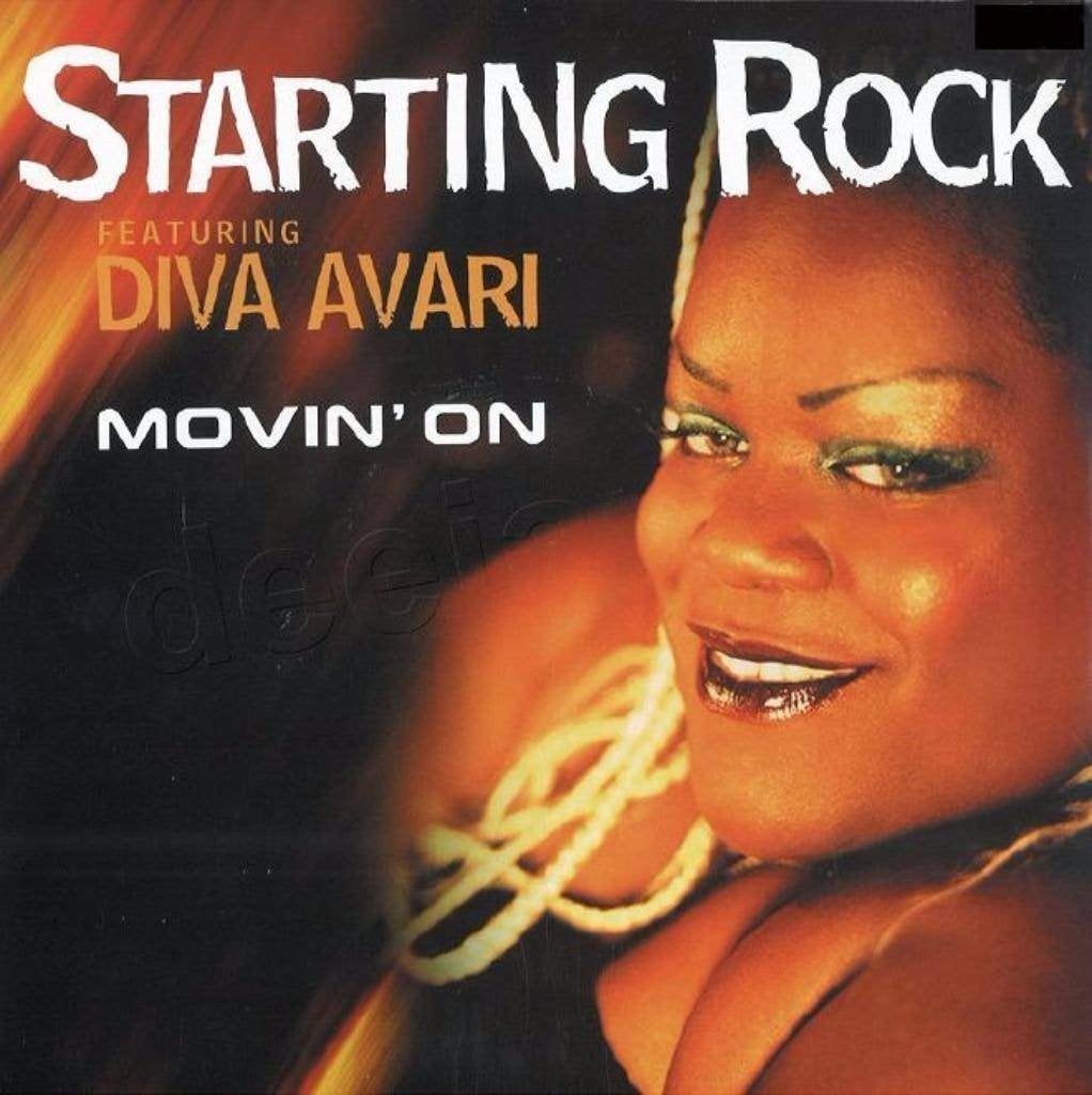 Starting Rock feat. Diva Avari - Movin' On, Ophalen of Verzenden, Zo goed als nieuw, Overige genres