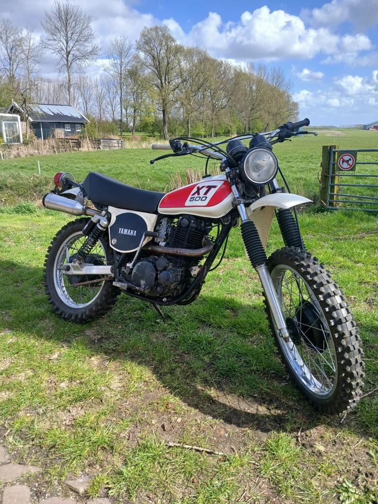 Yamaha xt 500 ,profab white bros, supertrapp,vlakschuif, Motoren, Onderdelen | Yamaha, Ophalen, Nieuw