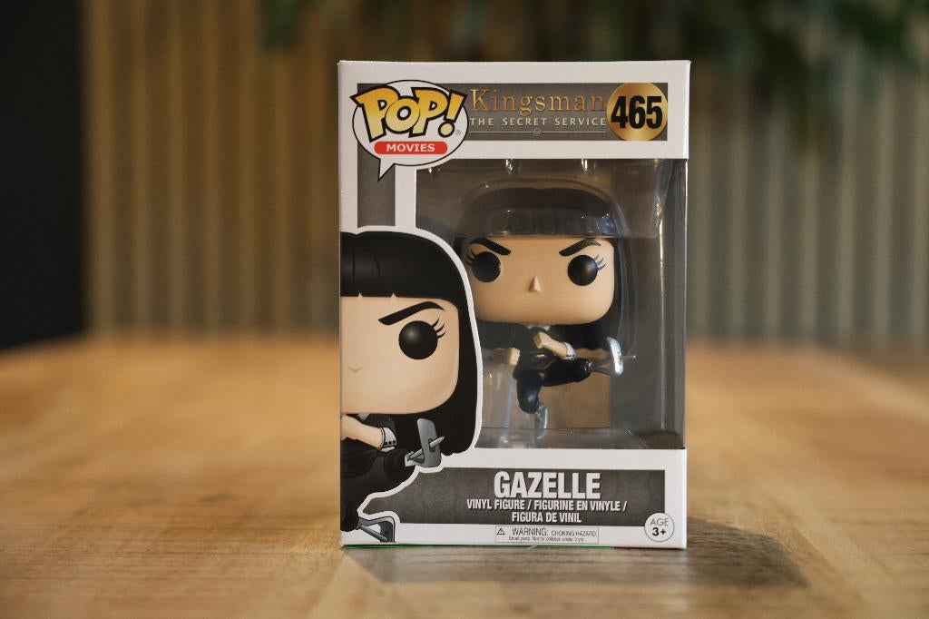 Funko Pop! Movies: Kingsman: The Secret Service - Gazelle #4, Ophalen of Verzenden, Nieuw