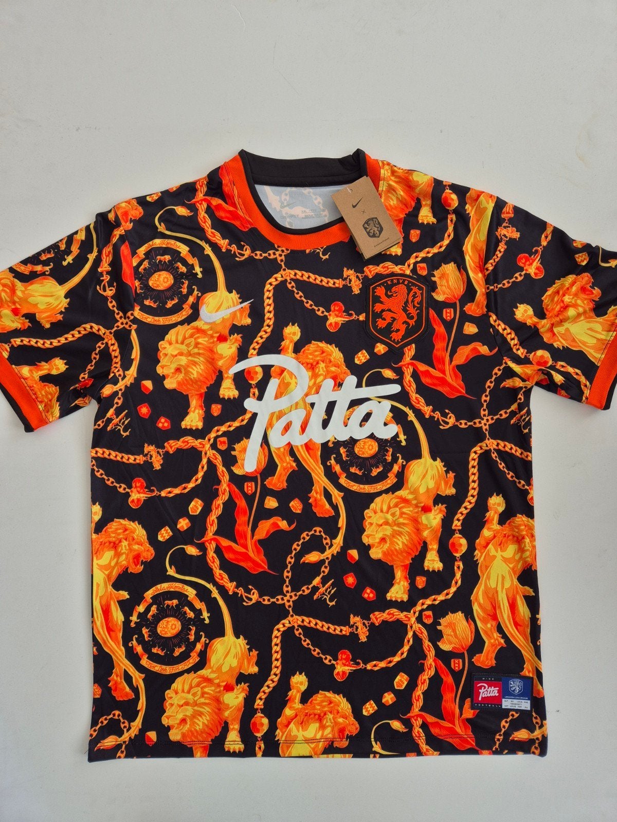 Voetbalshirt, Oranje, Patta, nieuw, Oranje, Ophalen of Verzenden, Voetbal, Maat 56/58 (XL)