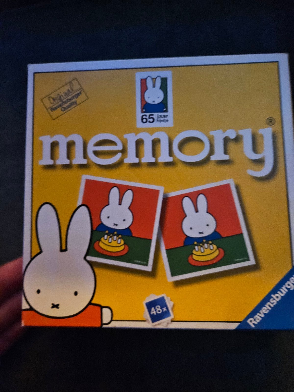 nijntje memory spel van ravensburger, Een of twee spelers, Ophalen of Verzenden, Zo goed als nieuw, Ravensburger