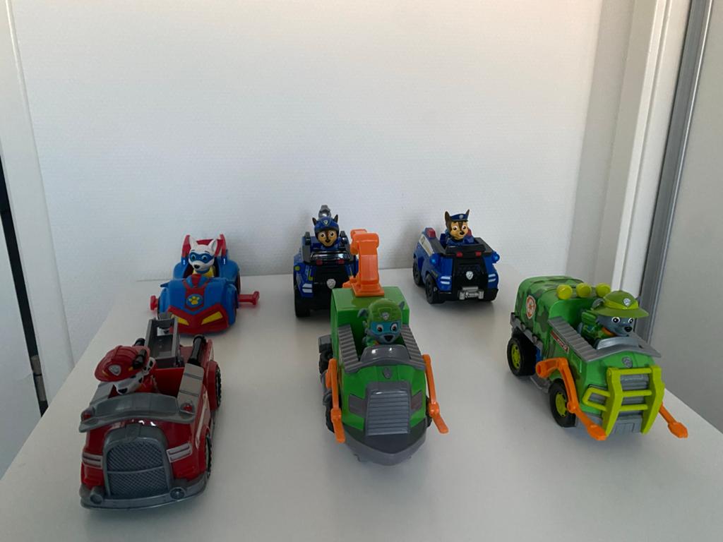 Paw Patrol Voertuigen en figuren, Ophalen, Zo goed als nieuw