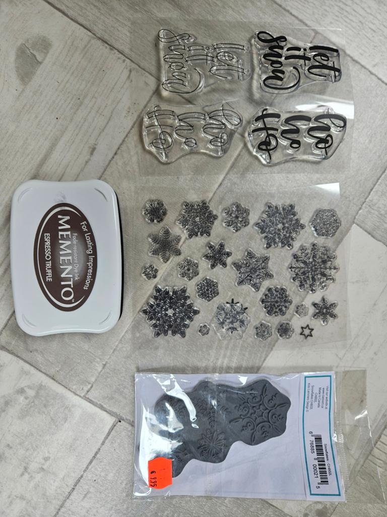 Memento stempel set, Hobby en Vrije tijd, Ophalen of Verzenden