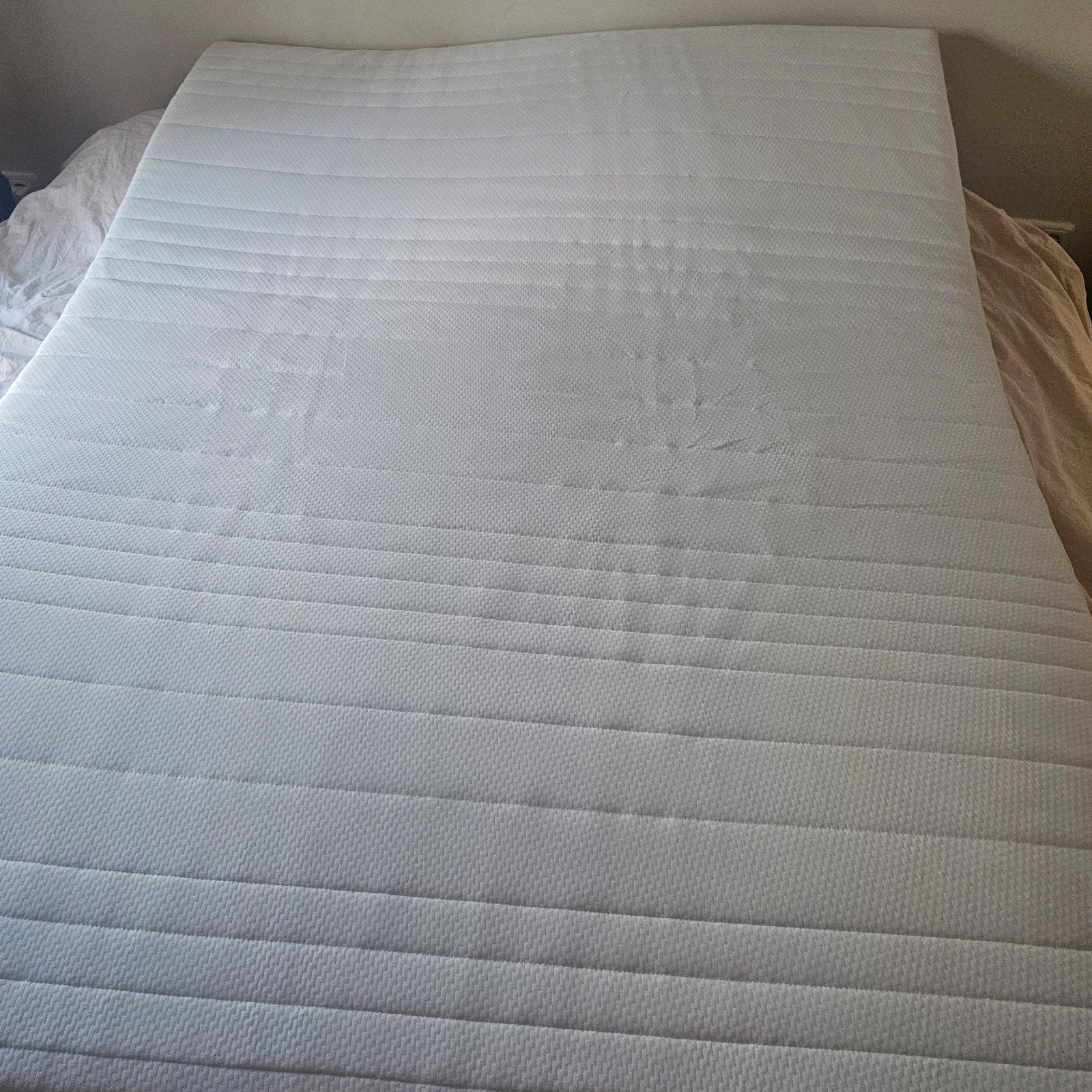 Matras topper 135x190 cm - Ideaal voor camper/caravan, Ophalen, Gebruikt, 190 cm of minder, Matras