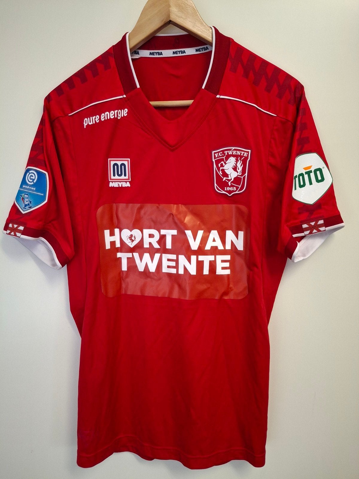 Fc Twente Thuisshirt Match Worn issued Luka Ilic eenmalig, Ophalen of Verzenden, Zo goed als nieuw, F.C. Twente, Shirt