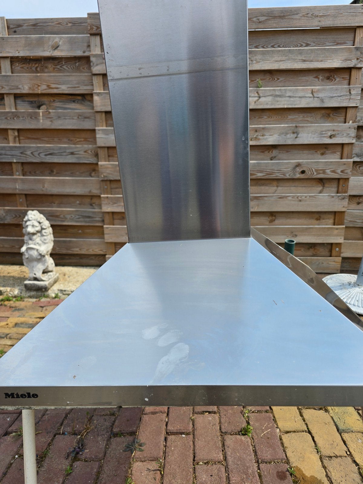 Miele Afzuigkap - RVS Wandschouwkap, Witgoed en Apparatuur, Afzuigkappen, Ophalen, Gebruikt, Wandschouwkap, Vrijstaand